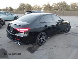 2024 Mercedes-Benz C 300 with VIN W1KAF4GB6RR209503, listed as a IAAI auction lot 41298368 with 10,182 mi miles and . Bid and sale history available at DreamBid. Image 4.