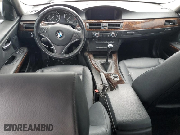 2011 BMW 3 Series 328i xDrive with VIN WBAPK7C57BA772711, listed as a Copart auction lot 80191064 with 0 mi miles and Salvage Title. Bid and sale history available at carsss.com. Image 8.