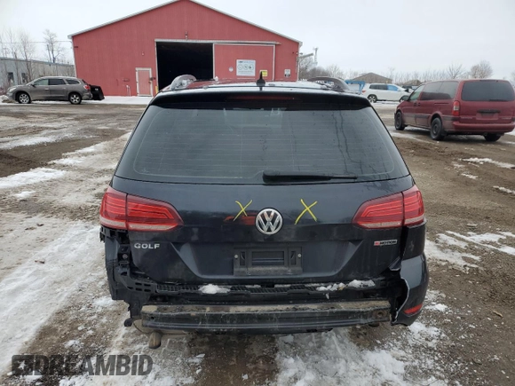 2019 Volkswagen Golf SportWagen S with VIN 3VW117AU6KM501841, listed as a Copart auction lot 86352594 with 165,775 mi miles and Clean Title. Bid and sale history available at carsss.com. Image 6.
