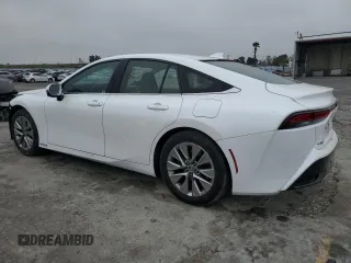 2023 Toyota Mirai XLE с VIN JTDAAAAA0PA010546, выставлен на аукционе Copart как лот 50830485 с пробегом 27 265 миль миль и Списание • Salvage title. История ставок и продаж доступна на DreamBid. Изображение 2.