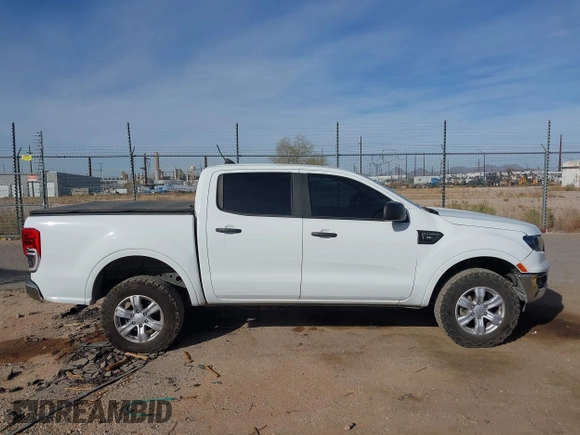 2021 Ford Ranger XL with VIN 1FTER4EH4MLE05025, listed as a IAAI auction lot 41586138 with 57,017 mi miles. Bid and sale history available at carsss.com. Image 13.