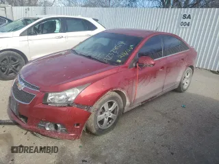 2013 Chevrolet Cruze 1LT with VIN 1G1PC5SB8D7255034, listed as a Copart auction lot 42328514 with 170,133 mi miles and Clean Title. Bid and sale history available at carsss.com. Image 1.