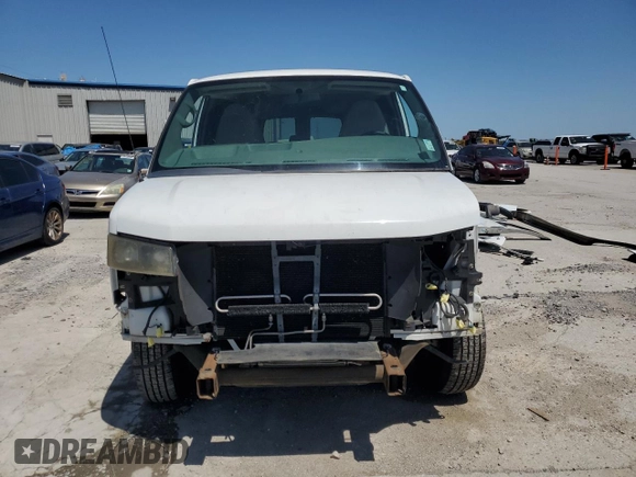 2013 Chevrolet Express Passenger LT with VIN 1GAZG1FG0D1189819, listed as a Copart auction lot 51945455 with 101,364 mi miles and Salvage title. Bid and sale history available at DreamBid. Image 5.
