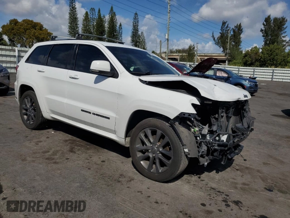 2018 Jeep Grand Cherokee High Altitude z VIN 1C4RJECG4JC460613, wystawiony jako Copart lot #46046615 z przebiegiem 69 419 mil mil oraz Szkoda całkowita • Salvage title. Historia ofert i sprzedaży dostępna na DreamBid. Obrazek 4.