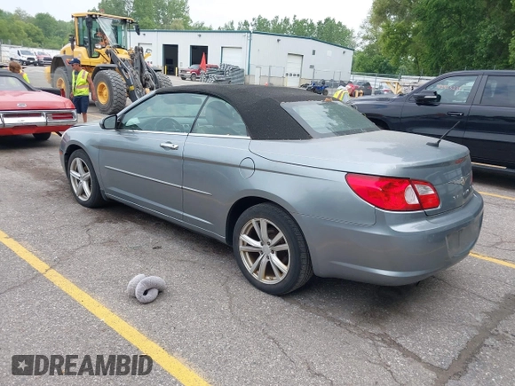 2008 Chrysler Sebring Limited with VIN 1C3LC65M78N668920, listed as a IAAI auction lot 42426675 with 168,713 mi miles and . Bid and sale history available at DreamBid. Image 3.