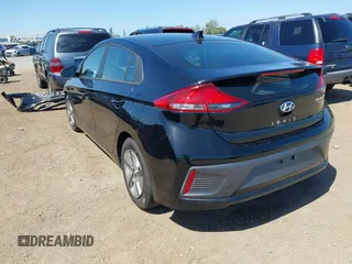 2020 Hyundai Ioniq Blue with VIN KMHC65LC5LU235114, listed as a IAAI auction lot 42293378 with 78,126 mi miles and . Bid and sale history available at DreamBid. Image 3.