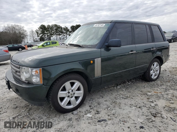 2004 Land Rover Range Rover HSE with VIN SALME11454A156859, listed as a Copart auction lot 44732145 with 129,404 mi miles and Clean Title. Bid and sale history available at carsss.com. Image 1.