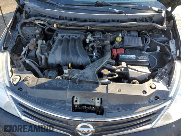 2012 Nissan Versa S with VIN 3N1BC1CPXCK241563, listed as a Copart auction lot 44239995 with 107,762 mi miles and Clean Title. Bid and sale history available at DreamBid. Image 11.