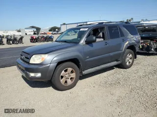 2003 Toyota 4Runner SR5 with VIN JTEZU14R030014037, listed as a Copart auction lot 51458885 with 230,205 mi miles and Clean Title. Bid and sale history available at carsss.com. Image 1.