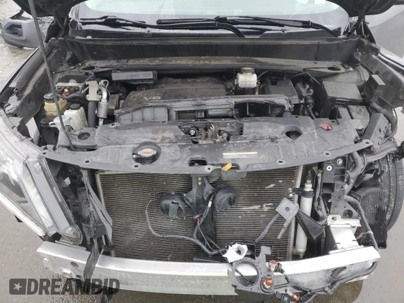 2018 Nissan Pathfinder S with VIN 5N1DR2MN7JC663344, listed as a Copart auction lot 44406985 with 117,208 mi miles and Salvage Title. Bid and sale history available at carsss.com. Image 12.
