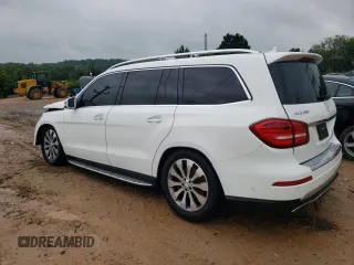 2017 Mercedes-Benz GLS with VIN 4JGDF6EE1HA834254, listed as a Copart auction lot 62611443 with 126,799 mi miles. Bid and sale history available at carsss.com. Image 2.