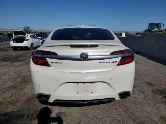 2015 Buick Regal GS with VIN 2G4GT5GX9F9200018, listed as a Copart auction lot 61553874 with 114,221 mi miles and Salvage Title. Bid and sale history available at DreamBid. Image 6.