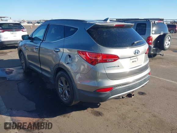 2013 Hyundai Santa Fe Sport with VIN 5XYZUDLB9DG025236, listed as a IAAI auction lot 41422852 with 129,893 mi miles. Bid and sale history available at carsss.com. Image 3.