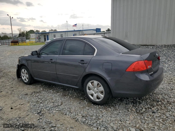 2010 Kia Optima LX with VIN KNAGG4A86A5424614, listed as a Copart auction lot 51083615 with 105,993 mi miles and Salvage Title. Bid and sale history available at carsss.com. Image 2.