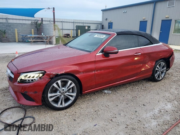 2019 Mercedes-Benz C 300 with VIN WDDWK8DB2KF882504, listed as a Copart auction lot 79469634 with 45,927 mi miles and Salvage Title. Bid and sale history available at carsss.com. Image 1.
