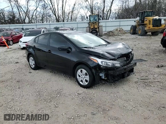 2017 Kia Forte LX with VIN 3KPFK4A79HE045478, listed as a Copart auction lot 50536325 with 55,579 mi miles and Clean Title. Bid and sale history available at carsss.com. Image 14.