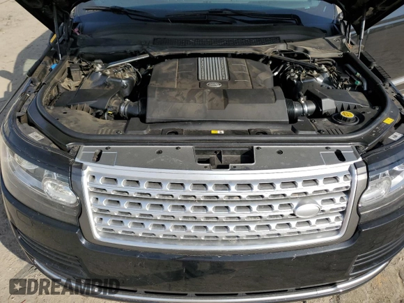 2015 Land Rover Range Rover HSE with VIN SALGS2VF9FA204602, listed as a Copart auction lot 49229455 with 97,940 mi miles and Salvage title. Bid and sale history available at DreamBid. Image 12.