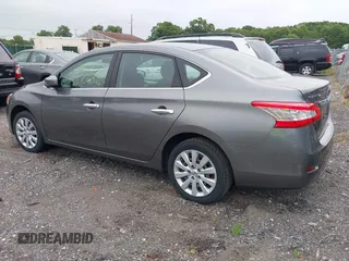2015 Nissan Sentra SV with VIN 3N1AB7AP1FY270293, listed as a IAAI auction lot 39718212 with 91,586 mi miles and . Bid and sale history available at DreamBid. Image 3.