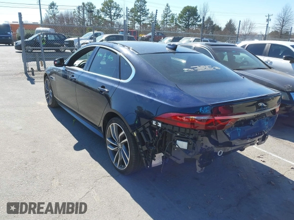 2024 Jaguar XF with VIN SAJB64FX5RCY95601, listed as a IAAI auction lot 41645579 with 7,328 mi miles and . Bid and sale history available at DreamBid. Image 3.