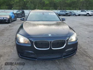 2012 BMW 7 Series 740Li with VIN WBAKB4C53CC576294, listed as a Copart auction lot 53401885 with 159,858 mi miles and Clean Title. Bid and sale history available at carsss.com. Image 5.