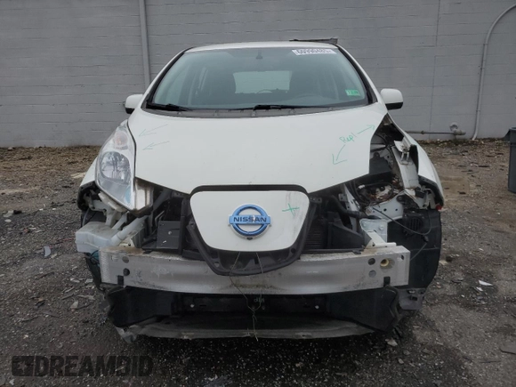 2016 Nissan LEAF S с VIN 1N4BZ0CP3GC314957, выставлен на аукционе Copart как лот 60990485 с пробегом 65 137 миль миль и Списание • Salvage title. История ставок и продаж доступна на DreamBid. Изображение 5.