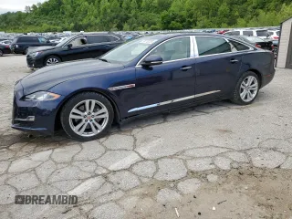 2018 Jaguar XJ Portfolio with VIN SAJWA2G78J8W14093, listed as a Copart auction lot 56140025 with 47,647 mi miles and Salvage title. Bid and sale history available at DreamBid. Image 1.