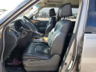 2012 Infiniti QX56 7-passenger with VIN JN8AZ2NF6C9516659, listed as a Copart auction lot 69617814 with 275,756 mi miles and Clean Title. Bid and sale history available at carsss.com. Image 7.