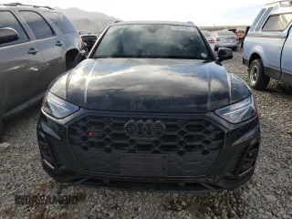 2023 Audi SQ5 Premium Plus with VIN WA1B4AFY8P2145974, listed as a Copart auction lot 74813564 with 15,394 mi miles and Salvage Title. Bid and sale history available at carsss.com. Image 5.