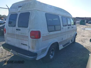 1998 Dodge Cargo Conversion with VIN 2B6HB11Y5WK110304, listed as a IAAI auction lot 41142364 with 107,200 mi miles. Bid and sale history available at carsss.com. Image 4.