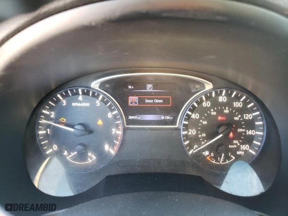 2017 Nissan Altima 2.5 SR with VIN 1N4AL3AP3HC274124, listed as a Copart auction lot 83974864 with 289,431 mi miles and Salvage Title. Bid and sale history available at carsss.com. Image 9.