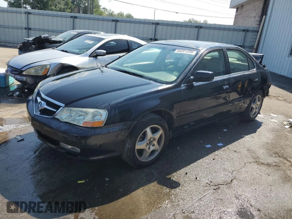2003 Acura TL with VIN 19UUA56603A050422, listed as a Copart auction lot 68281254 with 258,466 mi miles and Salvage Title. Bid and sale history available at carsss.com. Image 1.