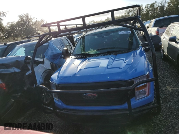 2022 Ford F-150 XL z VIN 1FTFX1C84NKE67799, wystawiony jako Copart lot #79123654 z przebiegiem Nie podano mil oraz Nie do naprawy • Non repairable. Historia ofert i sprzedaży dostępna na DreamBid. Obrazek 5.