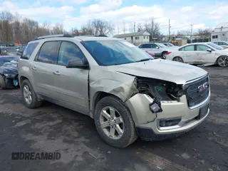 2015 GMC Acadia SLE with VIN 1GKKVPKD1FJ250809, listed as a IAAI auction lot 41703243 with 131,830 mi miles. Bid and sale history available at carsss.com. Image 1.
