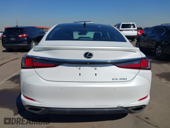 2021 Lexus ES with VIN 58ADZ1B19MU087967, listed as a IAAI auction lot 41680370 with 48,077 mi miles. Bid and sale history available at carsss.com. Image 16.