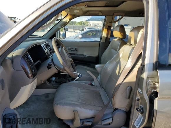 2002 Mitsubishi Montero z VIN JA4MT41R62J021195, wystawiony jako Copart lot #47021115 z przebiegiem 196 795 mil mil oraz Szkoda całkowita • Salvage title. Historia ofert i sprzedaży dostępna na DreamBid. Obrazek 7.