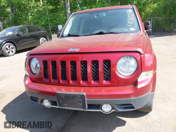 2017 Jeep Patriot High Altitude with VIN 1C4NJRFB2HD179288, listed as a IAAI auction lot 42185295 with 185,854 mi miles. Bid and sale history available at carsss.com. Image 12.