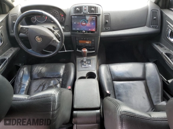 2007 Cadillac CTS with VIN 1G6DM57T070149590, listed as a Copart auction lot 81267574 with 126,718 mi miles and Salvage Title. Bid and sale history available at carsss.com. Image 8.