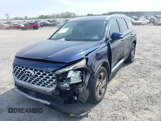 2021 Hyundai Santa Fe SEL with VIN 5NMS64AJ8MH342985, listed as a IAAI auction lot 41907716 with 101,472 mi miles. Bid and sale history available at carsss.com. Image 6.