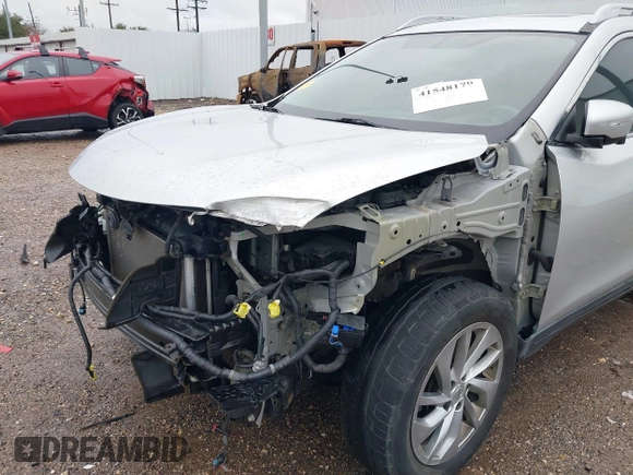 2014 Nissan Rogue SL with VIN 5N1AT2MV9EC766257, listed as a IAAI auction lot 41548179 with 74,628 mi miles. Bid and sale history available at carsss.com. Image 6.