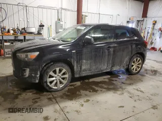 2015 Mitsubishi Outlander Sport SE with VIN 4A4AR4AU5FE026178, listed as a Copart auction lot 38304864 with 58,648 mi miles and Salvage Title. Bid and sale history available at carsss.com. Image 1.