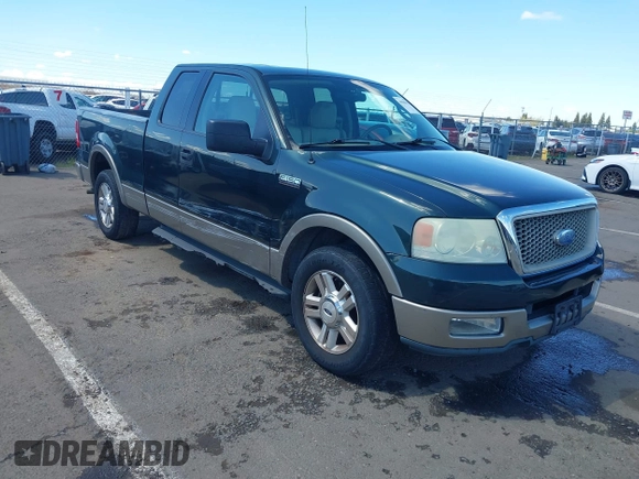 2004 Ford F-150 XL with VIN 1FTPX125X4NB31552, listed as a IAAI auction lot 41906943 with 256,688 mi miles. Bid and sale history available at carsss.com. Image 1.