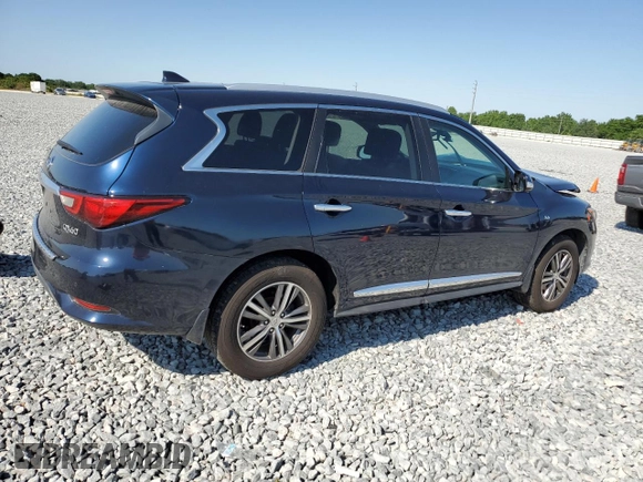 2017 Infiniti QX60 with VIN 5N1DL0MM1HC523376, listed as a Copart auction lot 52567905 with 93,979 mi miles and Salvage Title. Bid and sale history available at carsss.com. Image 3.