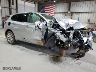2017 Buick Envision Premium I with VIN LRBFXESX2HD128580, listed as a Copart auction lot 47595015 with 82,885 mi miles and Salvage Title. Bid and sale history available at carsss.com. Image 4.