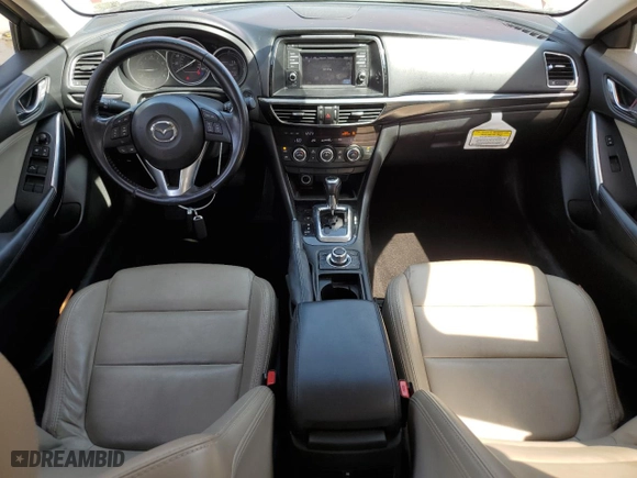 2014 Mazda Mazda6 i Touring with VIN JM1GJ1V69E1130519, listed as a Copart auction lot 50803125 with 100,547 mi miles and Salvage Title. Bid and sale history available at carsss.com. Image 8.
