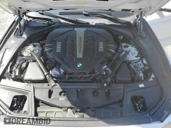 2016 BMW 5 Series 550i with VIN WBAKN9C59GD963159, listed as a Copart auction lot 50718175 with 113,715 mi miles and Salvage title. Bid and sale history available at DreamBid. Image 11.