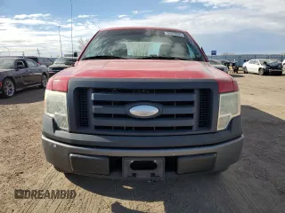 2009 Ford F-150 STX with VIN 1FTRX12W29FA24563, listed as a Copart auction lot 50050005 with 110,780 mi miles and Salvage Title. Bid and sale history available at carsss.com. Image 5.