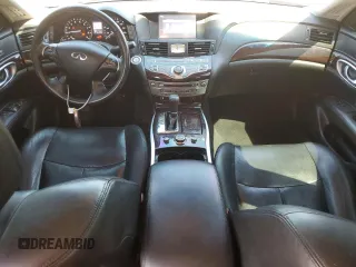 2011 Infiniti M37 with VIN JN1BY1AP1BM326780, listed as a Copart auction lot 63911814 with 172,669 mi miles and Salvage Title. Bid and sale history available at carsss.com. Image 8.
