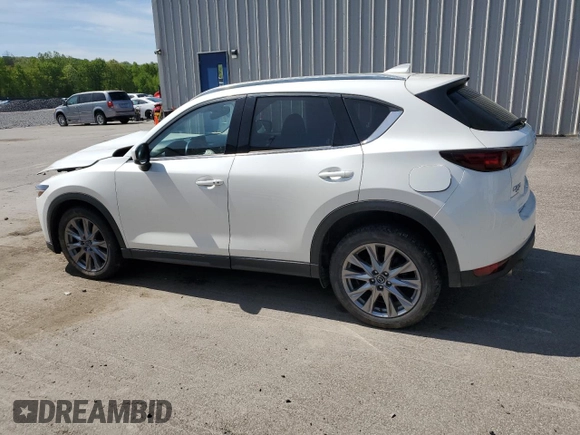 2020 Mazda CX-5 Grand Touring with VIN JM3KFBDM7L1851699, listed as a Copart auction lot 56475715 with Not Provided miles and Salvage Title. Bid and sale history available at DreamBid. Image 2.