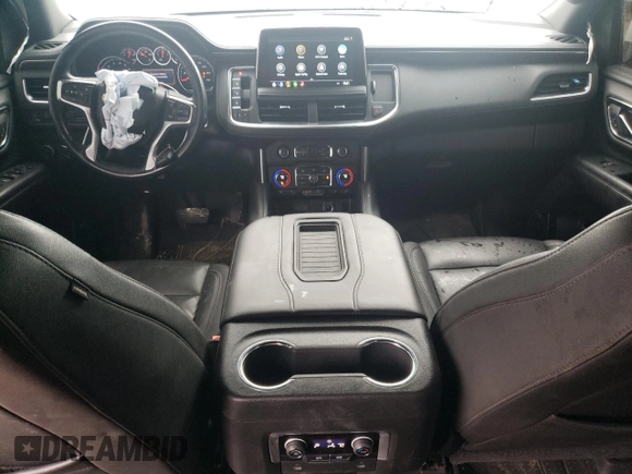 2021 Chevrolet Suburban with VIN 1GNSCCKT6MR473628, listed as a Copart auction lot 87695725 with 57,110 mi miles and Salvage title. Bid and sale history available at DreamBid. Image 8.