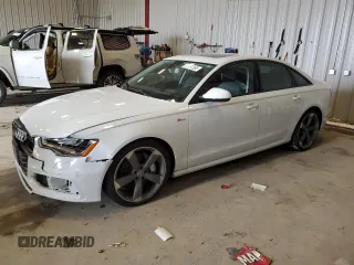 2015 Audi A6 Prestige with VIN WAUHGAFC4FN006740, listed as a Copart auction lot 51461265 with 132,290 mi miles and Clean title. Bid and sale history available at DreamBid. Image 1.